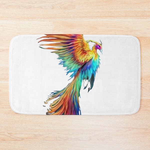 Item preview, Colorful beautiful phoenix designed and sold by PaulBlueShop.