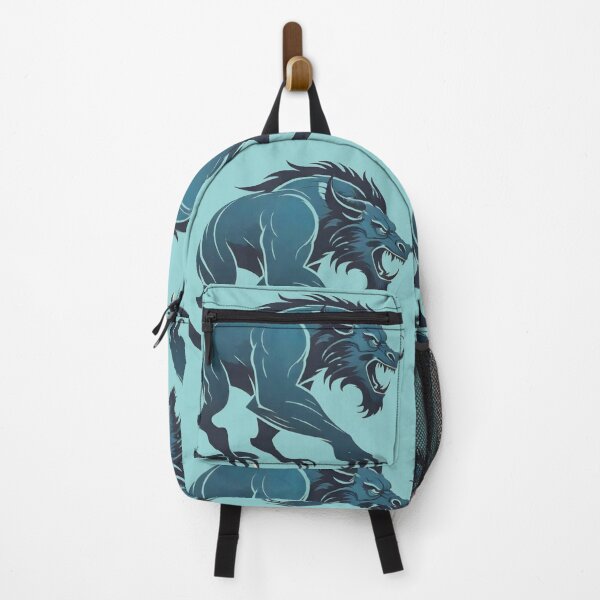 Item preview, "Lunar Beast Unleashed: Werewolf Illustration" designed and sold by ArtistKunal123.
