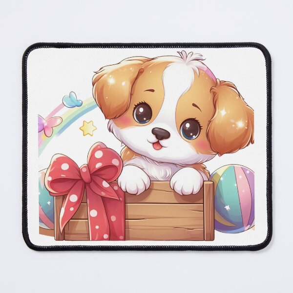 Item preview, Cute Adorable Puppy designed and sold by DigiDreamyArt.