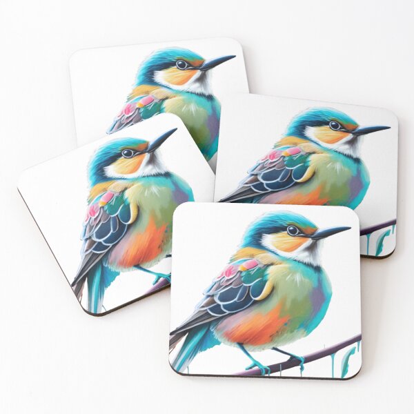 Item preview, Little colorful bird designed and sold by PaulBlueShop.