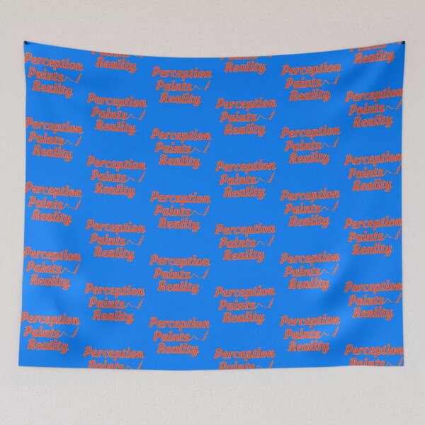 Item preview, Perception Paints Reality Motivational Phrase  designed and sold by Harlake.
