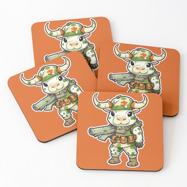 Item preview, Military Moo-ves: The Smiling Cow in Command designed and sold by Minpadesign.