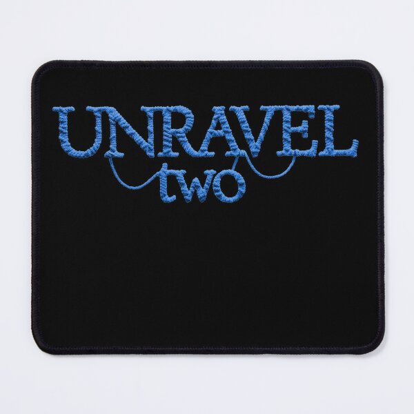 Item preview, Unravel Two Logo Blue (Black) designed and sold by LittleSmarthy.