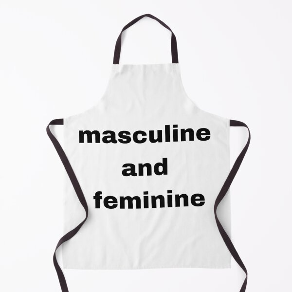 Item preview, Masculine and feminine text designed and sold by Created by Aia.