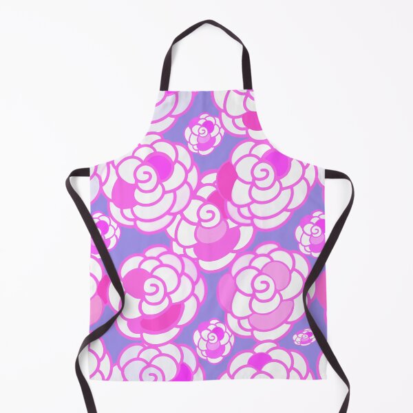 Item preview, Hand-drawn Pink Roses on a Purple Background designed and sold by Victoria Rose.