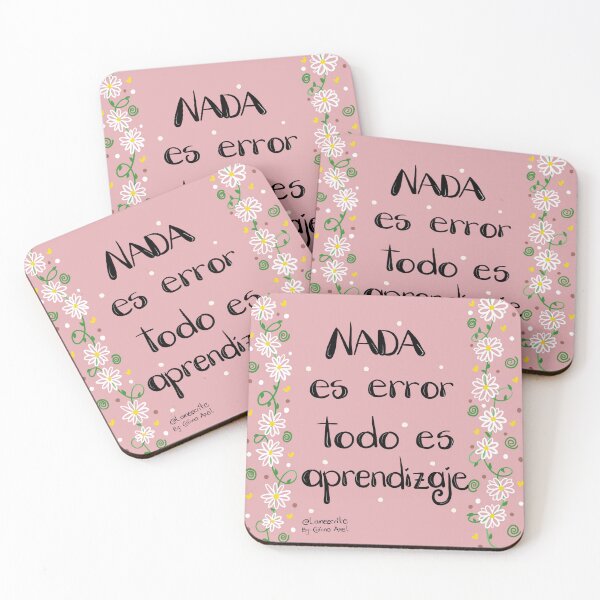 Item preview, NADA ES ERROR TODO ES APRENDIZAJE designed and sold by Ame1106.