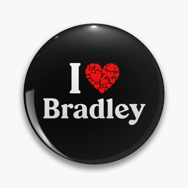 Item preview, Bradley Heart - I Love Bradley designed and sold by MiraclePitts.