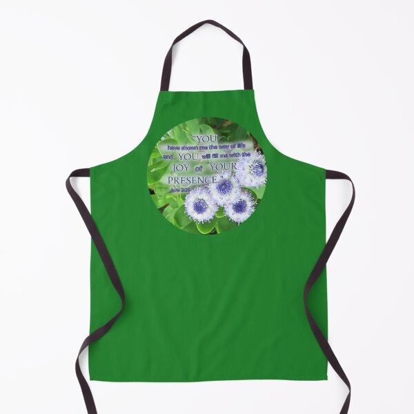 Item preview, Acts 2:28 with White and Purple Globe Flowers designed and sold by Linda Walsh.