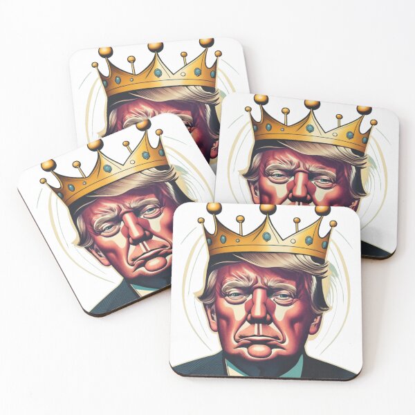 Item preview, Donald Trump wearing a crown designed and sold by NaNa-Workshop.