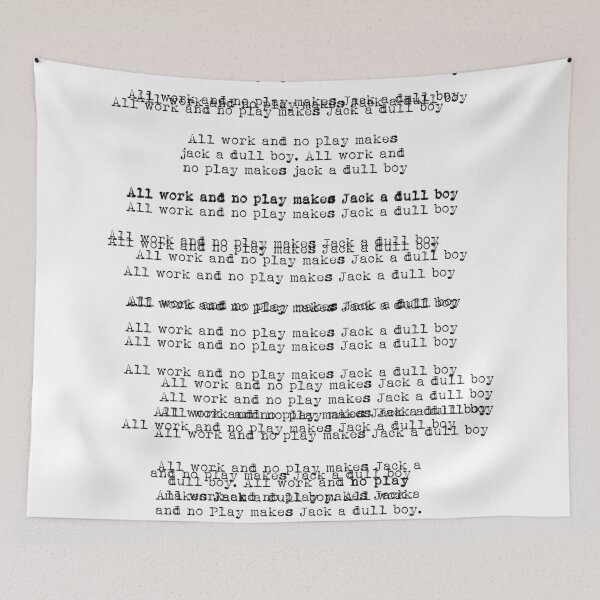 Item preview, Typewriter Work horror designed and sold by CineClub.