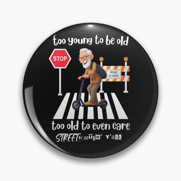 Item preview, grandad on an e scooter designed and sold by aledfychan.