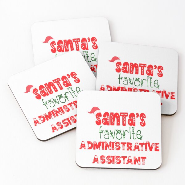 Aperçu de l'œuvre L'assistant administratif préféré du Père Noël créée et vendue par slicksdesigns.