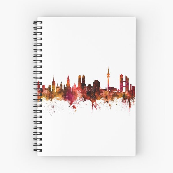 Item preview, Munich Germany Skyline designed and sold by ArtPrints.