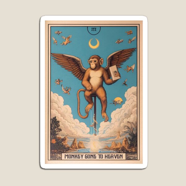 Item preview, Monkey Gone to Heaven - Pixies designed and sold by Wanderdreaming.