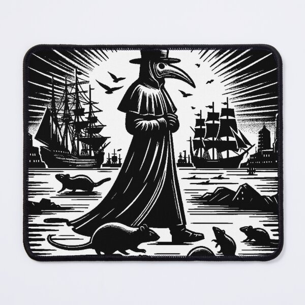 Item preview, Doctor Death History Plague designed and sold by wrinkledhippie.