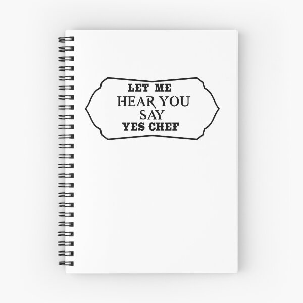 Item preview, Let Me Hear You Say Yes Chef designed and sold by TeeTimeGuys.