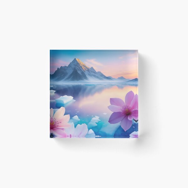 Item preview, Flower on ice designed and sold by AP.