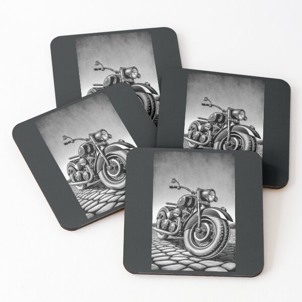 Item preview, Vintage Motorcycle  designed and sold by GoodOldVintage.