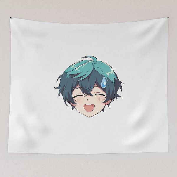 Item preview, Nervous Anime Face Emoji - Anime Shirt designed and sold by KAIGAME Art.