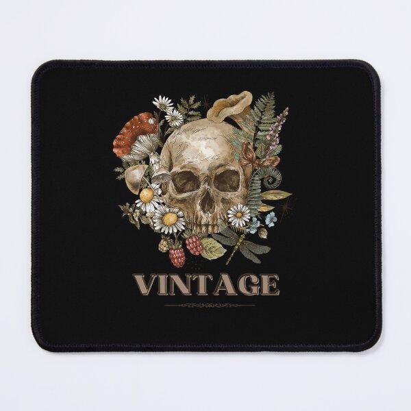 Item preview, Skull Vintage designed and sold by FreeMindedFun.