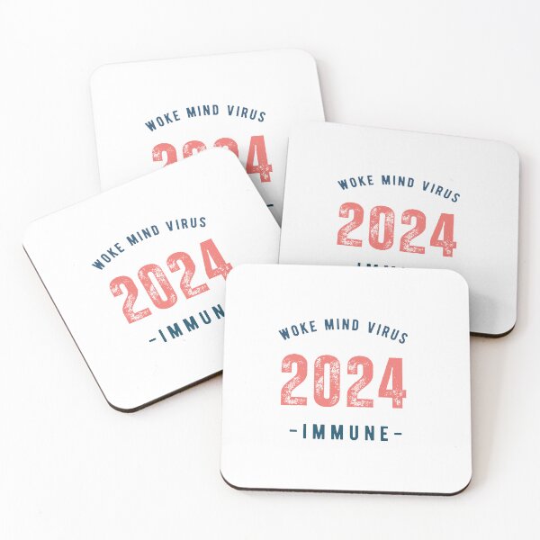 Item preview, 2024 Woke Mind Virus Immune designed and sold by lachataigne.