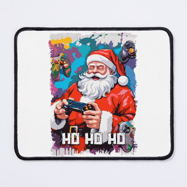Item preview, Santa Claus Funny Gamer Playing Video Games on Christmas designed and sold by Naumovski.