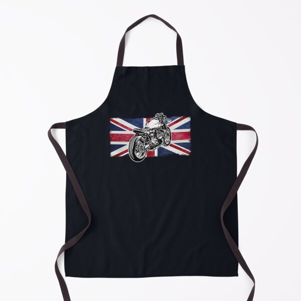 Item preview, Cafe Racer Helmet Sticker | Great Britain Flag Bumper Sticker | Distressed UK Flag Hydro Sticker | United Kingdom Sports Bikes Sticker designed and sold by SW Longwave.