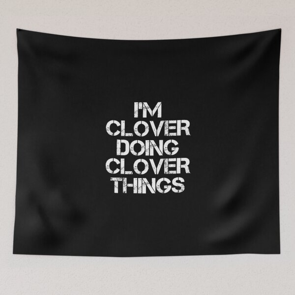 Item preview, Clover Name - Clover Doing Clover Things designed and sold by LindenAverhart3.
