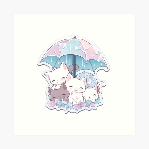 Item preview, Rainy Day Kitties III designed and sold by LovelyPeel.