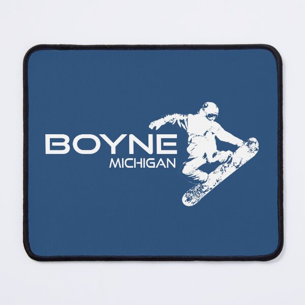 Item preview, Boyne Mountain Resort Michigan Snowboarder designed and sold by Esskay Designs.