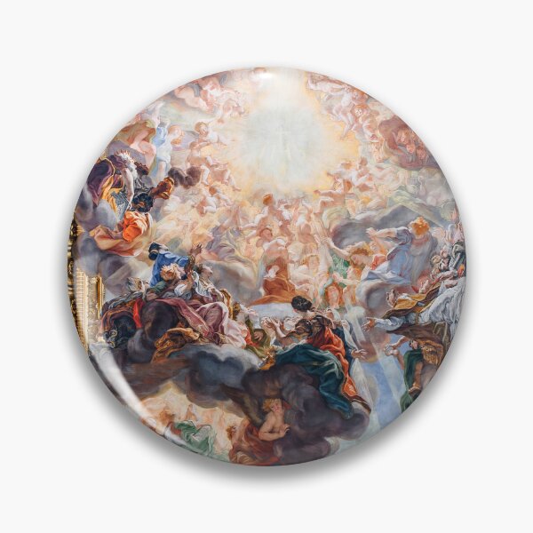 Item preview, Triumph of the Name of Jesus by Gaulli: Baroque Religious Artwork, Heavenly Masterpiece designed and sold by Under-TheTable.