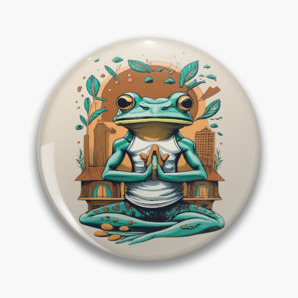 Item preview, Frog Yoga Pose designed and sold by UrbanGraphixs.