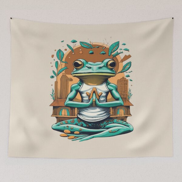 Item preview, Frog Yoga Pose designed and sold by UrbanGraphixs.