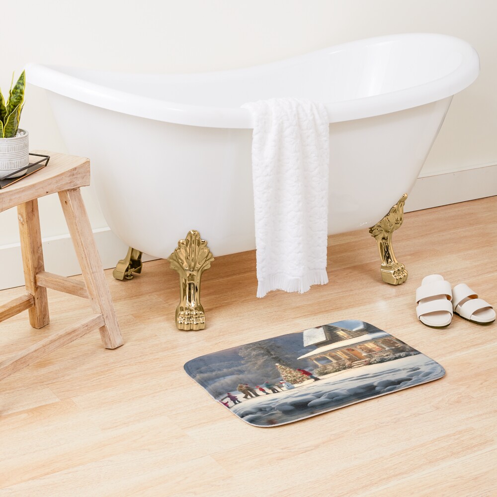 Aperçu de l'œuvre Tapis de bain créée et vendue par RivenWaters.