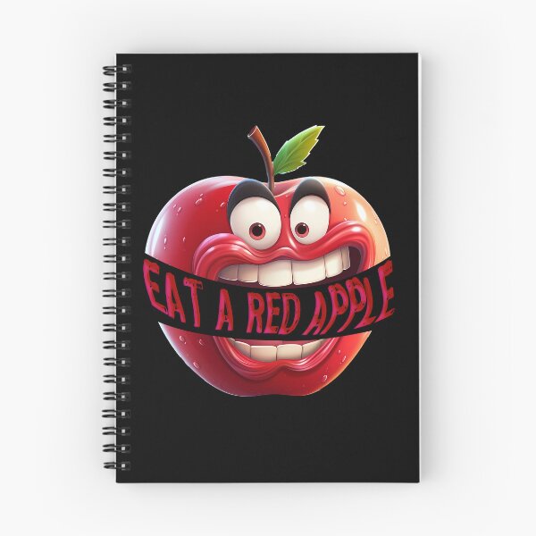 Item preview, Eat a red apple day Sticker  designed and sold by Graphichut.