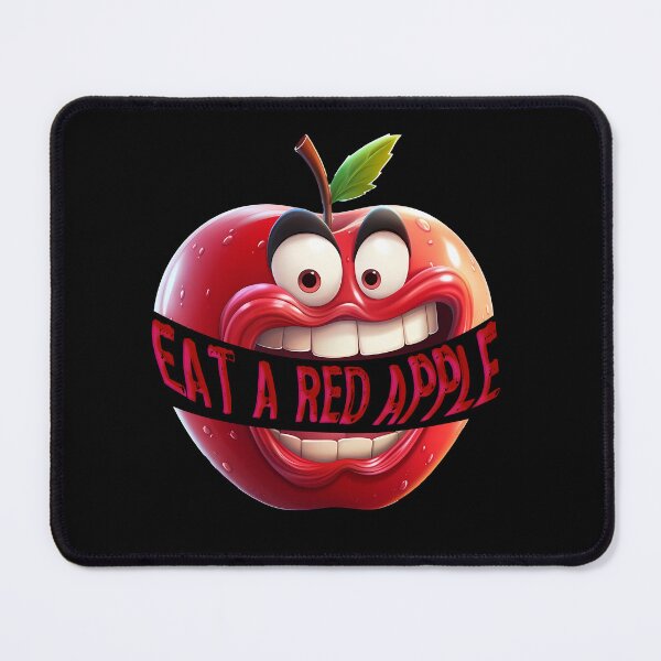 Item preview, Eat a red apple day Sticker  designed and sold by Graphichut.