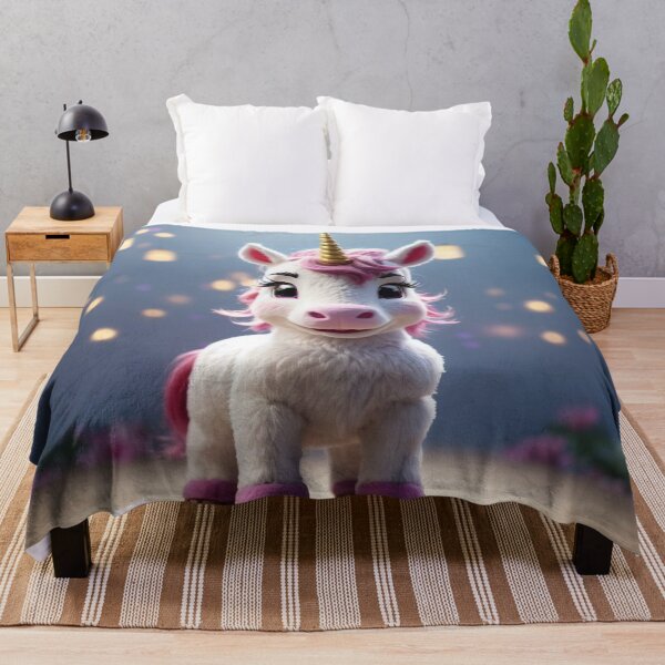 Item preview, A Fluffy Magical Unicorn. designed and sold by nyathiwa.