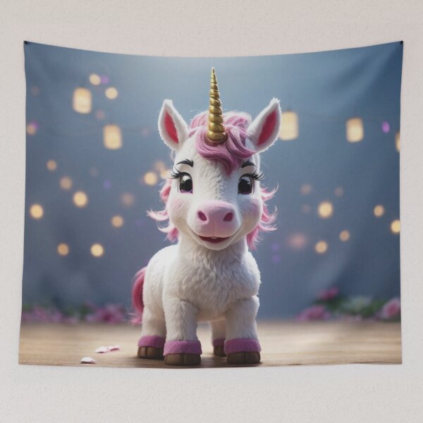 Item preview, A Fluffy Magical Unicorn. designed and sold by nyathiwa.