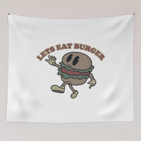Item preview, Lets eat burger designed and sold by 995dsgn.