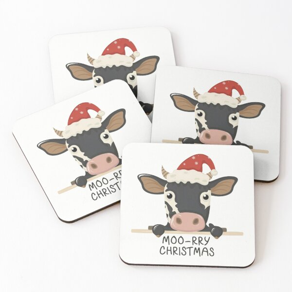 Item preview, Moo-rry Christmas Cow designed and sold by CraftedRealm.
