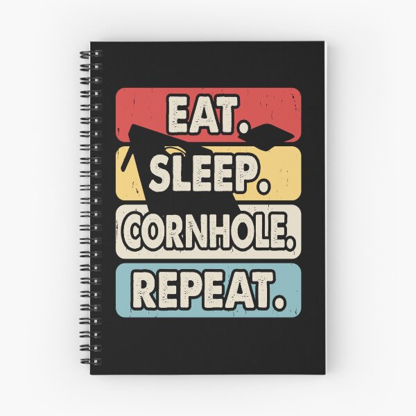 Item preview, Vintage Eat Sleep Cornhole Repeat, Cornhole Player, Dummy Boards, Sack Toss Game designed and sold by behindthefacts.