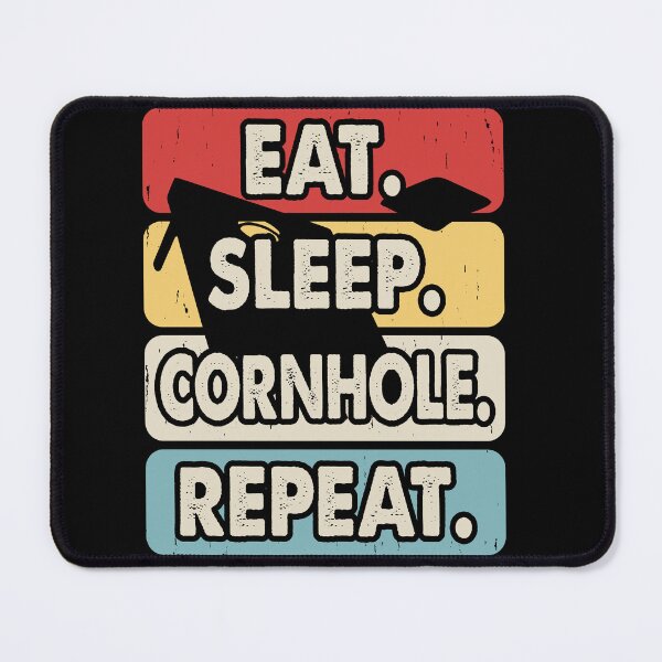 Item preview, Vintage Eat Sleep Cornhole Repeat, Cornhole Player, Dummy Boards, Sack Toss Game designed and sold by behindthefacts.