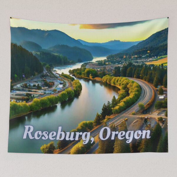 Item preview, Roseburg Oregon designed and sold by OregonsOwn.