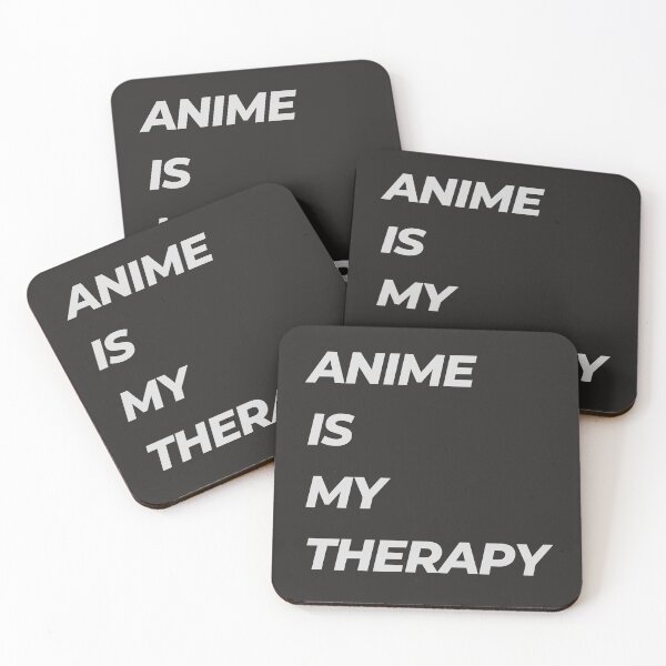 Item preview, ANIME IS MY THERAPY designed and sold by ChilledTaho.