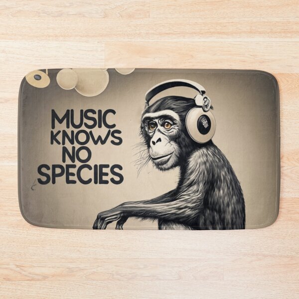 Item preview, Monkey Dj Stencil Graffiti designed and sold by Bomax121.