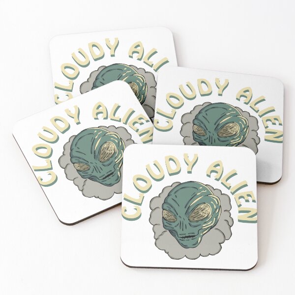 Item preview, Cloudy alien designed and sold by 995dsgn.