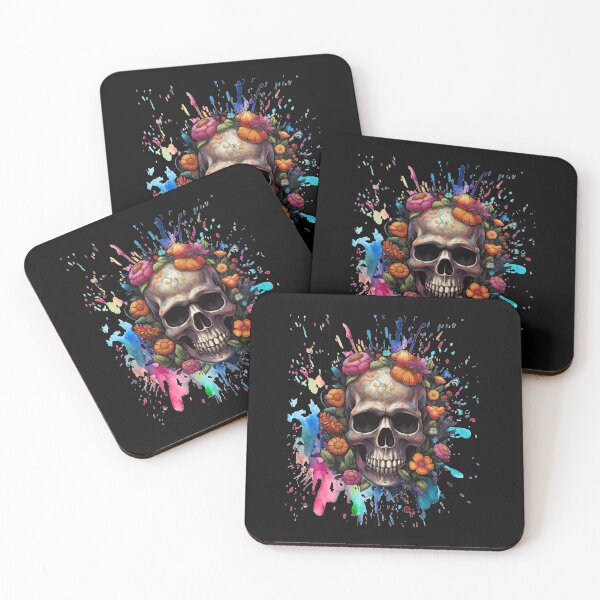Item preview, Skull and Ink Tattoo designed and sold by MysticOzzy.