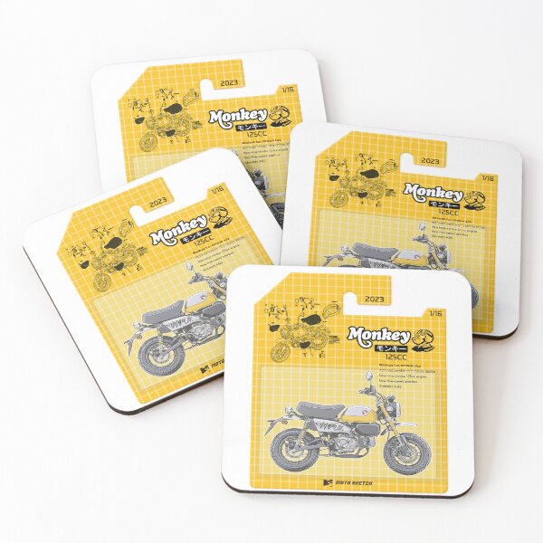 Item preview, honda monkey chip motorcycle designed and sold by sketchjuny.