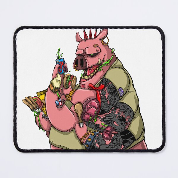 Item preview, The foodie pig designed and sold by AmadKizuna.