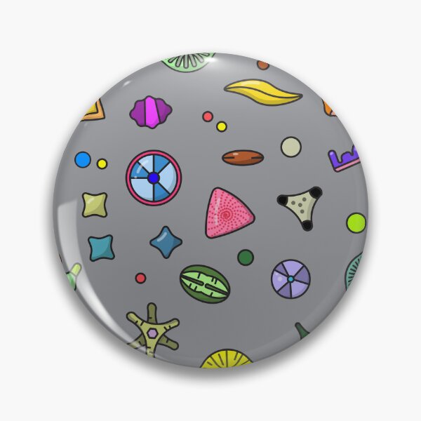 Item preview, The Diatoms, Algae cartoon, Minimal lovely plankton, Gift for Diatomist designed and sold by thurakitdew.